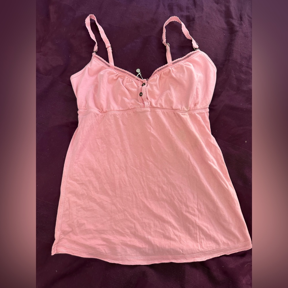 Lucky Brand Y2K Pink Camisole - Size Small